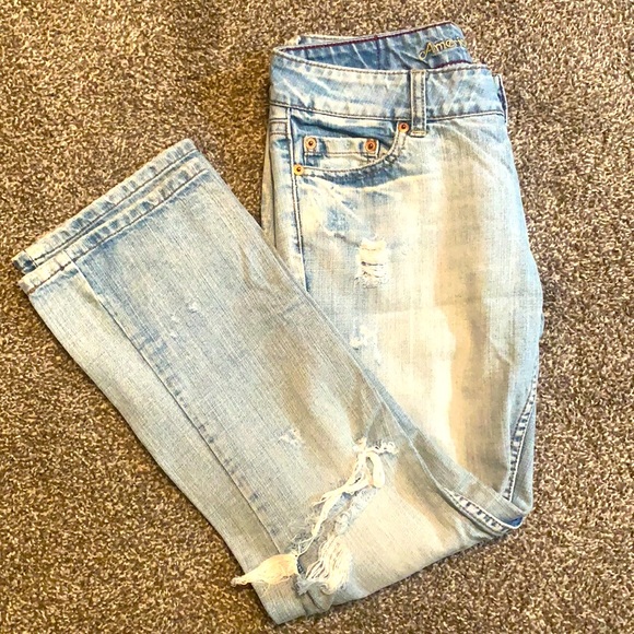 American Eagle Outfitters Size 4 Hipster Jeans - Picture 1 of 8